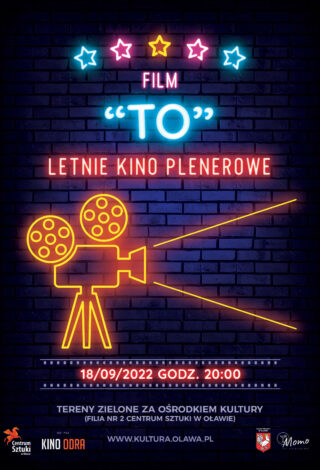 plakat letnie kino plenerowe - to