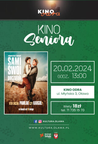 plakat kino seniora - sami swoi początek