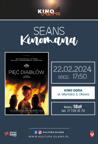 plakat seans kinomana - pięć diabłów