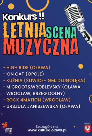 Plakat Letnia Scena Muzyczna
