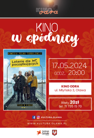 plakat kino w spódnicy - latanie dla początkujących