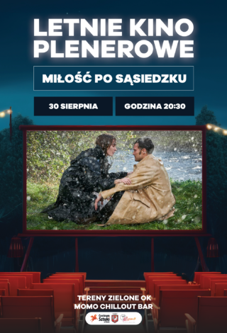 plakat kina letniego - miłość po sąsiedzku